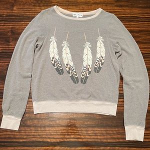 Wildfox feather sweater
